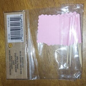 RECOLLECTIONS pink flags 14 pc